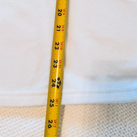 THE NORTH FACE TKA 100 White Fleece Quarter-Zip Pullover Sweatshirt Top Sweater - Picture 15 of 16